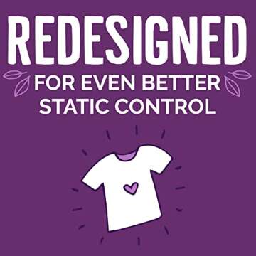 Seventh Generation Dryer Sheets Laundry Fabric Softener, Fresh Lavender Scent, 80 Sheets