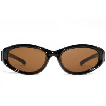 CYDAYS Y2K Retro Oval Sunglasses for Stylish UV Protection