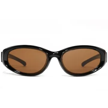 CYDAYS Y2K Retro Oval Sunglasses for Stylish UV Protection