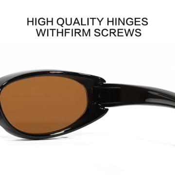 CYDAYS Y2K Retro Oval Sunglasses for Stylish UV Protection