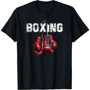 Funny Boxing T-Shirt - I Love Boxing Tee for Fans