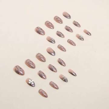 Stunning BABALAL Stiletto Press on Nails for Elegant Style