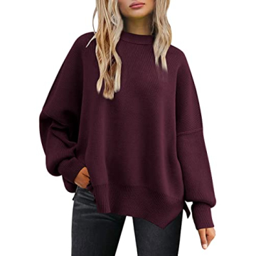 Oversized Batwing Sweater for Women 2024