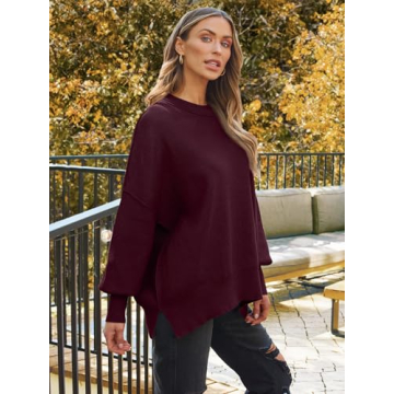 Oversized Batwing Sweater for Women 2024