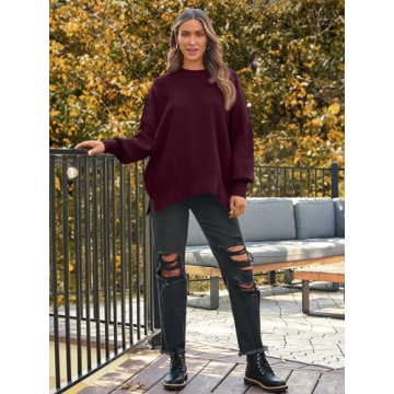 Oversized Batwing Sweater for Women 2024