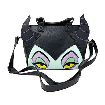Loungefly Disney Maleficent Sleeping Beauty Crossbody Satchel Handbag Purse