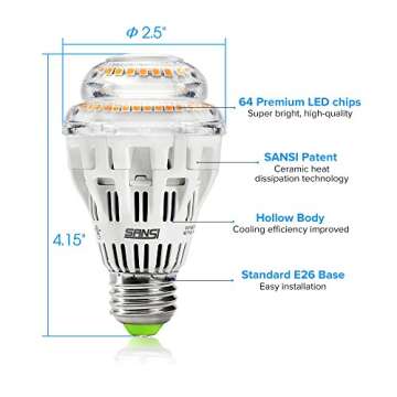 Outdoor TV Antenna, Antop HDTV Flat Panel Amplified HDTV Antenna Big BOY 80 Mile Multi-Directional Reception with 4G LTE Filter and Smartpass Amplified (40ft Coaxial Cable Include)