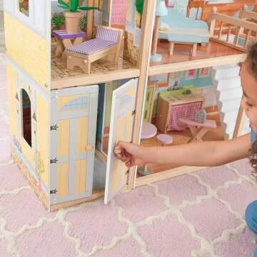 KidKraft Wooden Dollhouse with 34 Accessories