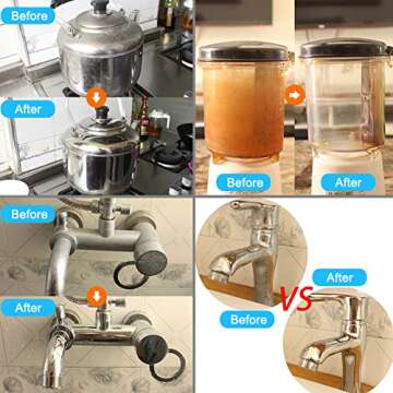 100 Pack Magic Sponges Eraser for Effective Cleaning