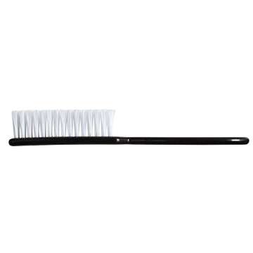 ForPro Professional Collection Premium Nail Brush, Professional Nail Scrub Brush for Cleaning Toes and Fingernails, 5.5” L, Black, 12-Count