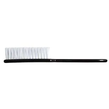 ForPro Professional Collection Premium Nail Brush, Professional Nail Scrub Brush for Cleaning Toes and Fingernails, 5.5” L, Black, 12-Count