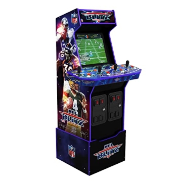 Arcade1Up NFL Blitz Legends Arcade Machine - 4 Player, 5-foot tall full-size stand-up game for home ...
