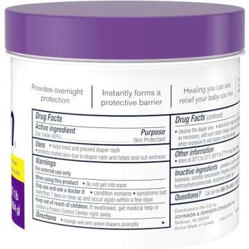 Desitin Maximum Strength Baby Diaper Rash Cream with 40% Zinc Oxide for diaper rash Relief & Prevention, 16 oz
