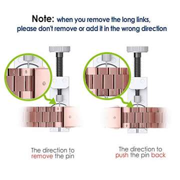 Simpeak Business Band for Apple Watch Stainless Steel Strap