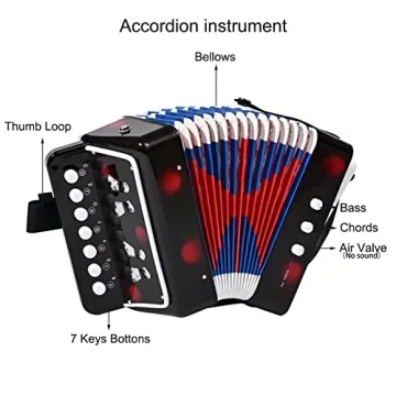 AIMEIS Kids Accordion - Perfect Musical Gift
