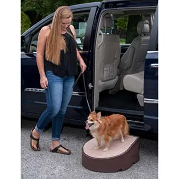 Pet Gear Stramp Stair Ramp for Dogs - Sturdy & Portable