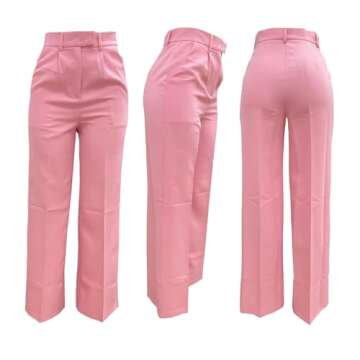 Lucuna Women's Wide Leg Dress Pants for Stylish Comfort