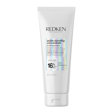 REDKEN Bonding Hair Mask | 5 Min Acidic Concentrate for All Hair Types | Deep Hydration and Repair