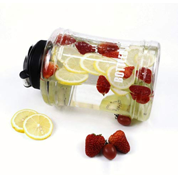 VENNERLI Reusable 64 OZ Water Jug BPA-Free Sports Bottle