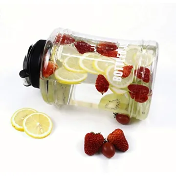 VENNERLI Reusable 64 OZ Water Jug BPA-Free Sports Bottle