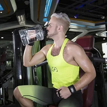 VENNERLI Reusable 64 OZ Water Jug BPA-Free Sports Bottle