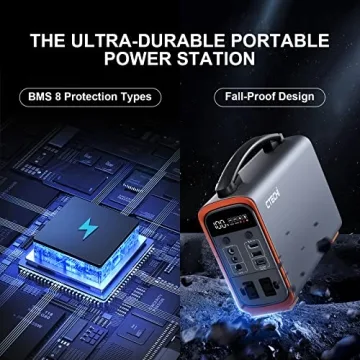 Portable Power Station 240Wh LiFePo4 for Camping
