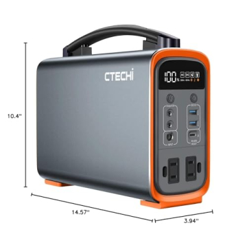 Portable Power Station 240Wh LiFePo4 for Camping