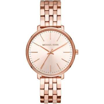 Michael Kors Pyper Three-Hand Stainless Steel Watch
