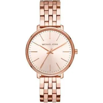 Michael Kors Pyper Three-Hand Stainless Steel Watch