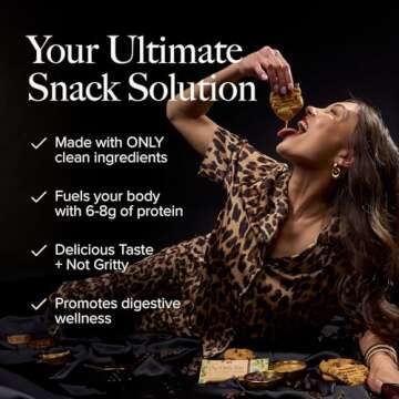 Truvani Plant Based Snack Bars | Peanut Butter Chocolate Chip | Vegan