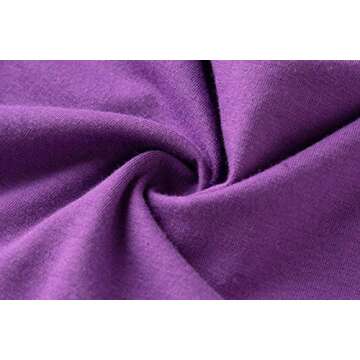 Funna Mermaid Costume for Girls Mommy and Me Princess Dress with Ears Headband, 4T Purple