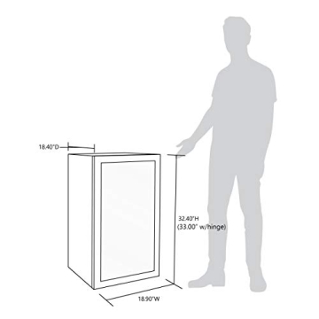 NewAir Beverage Refrigerator: Chills 126 Cans Efficiently