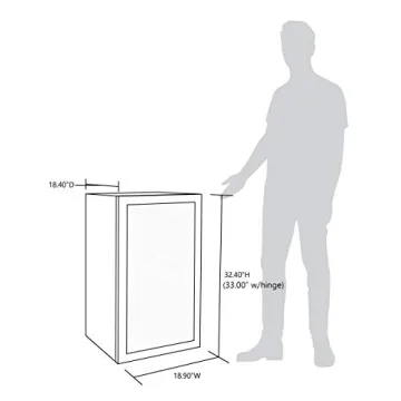 NewAir Beverage Refrigerator: Chills 126 Cans Efficiently