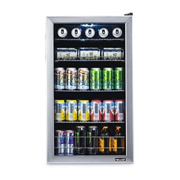 NewAir Beverage Refrigerator: Chills 126 Cans Efficiently