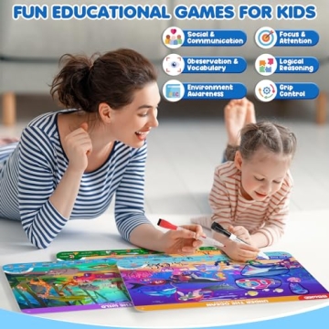 Fun Learning Activity Books for Kids 3-8 Years