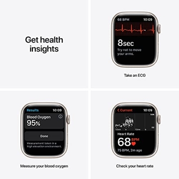 Apple Watch Series 7 GPS Smartwatch with ECG & Blood Oxygen