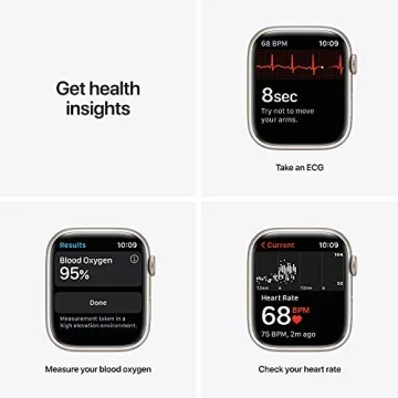 Apple Watch Series 7 GPS Smartwatch with ECG & Blood Oxygen