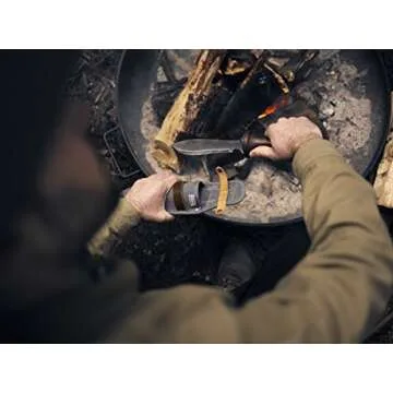 Barebones Hori Hori Ultimate - Garden Knife with Double-Edged Tempered Steel Blade, Walnut Handle, Ambidextrous Use, Japanese Knife Garden Tool for Weeding and Gardening (Tool & Sheath)