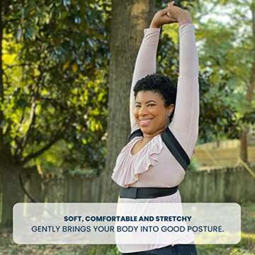 Adjustable Breathable Posture Corrector Brace for Men & Women