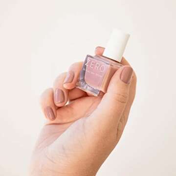 100% PURE Zero 20-Free Nail Polish Dune Try Me Long Wear Breathable Vibrant Color Less 20 Common Tox...