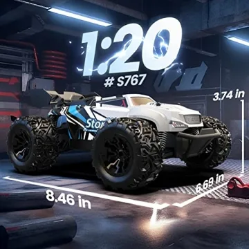 DEERC S767 RC Monster Truck for Kids All-Terrain 2.4GHz