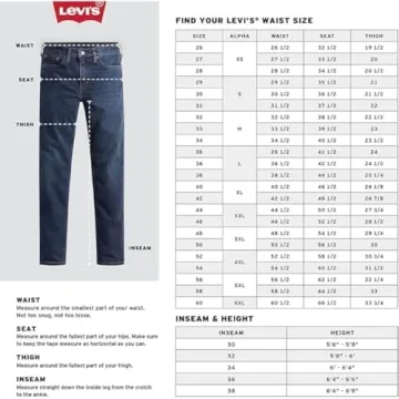 Levi's 505 Men's Regular Fit Jeans in Cash Color