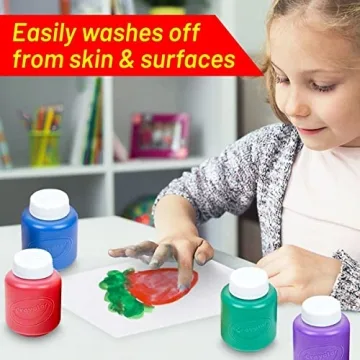 Kids Painting Set with Washable Non-Toxic Paints