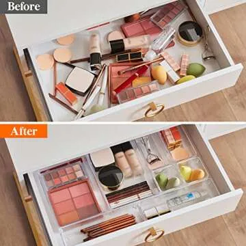 Lifewit 11 PCS Drawer Organizer Set for Perfect Storage
