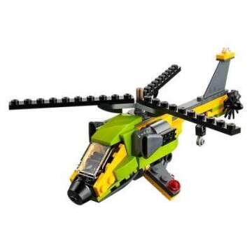 LEGO Creator 3in1 Helicopter Adventure 31092 Building Kit (114 Pieces)