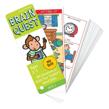 My First Brain Quest Cards for Toddlers' Learning Fun