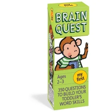 My First Brain Quest Cards for Toddlers' Learning Fun