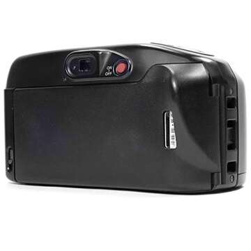 Canon Sure Shot Zoom-S 35mm Point and Shoot Film Camera SAF Canon with Zoom Lens 38-60mm. Built-in Flash and film rewinder as well as counter. (Renewed)