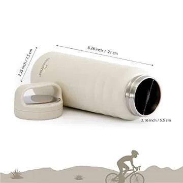 GrandTies Stainless Steel Water Bottle for All Occasions