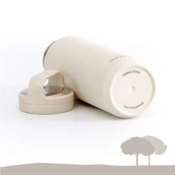 GrandTies Stainless Steel Water Bottle for All Occasions